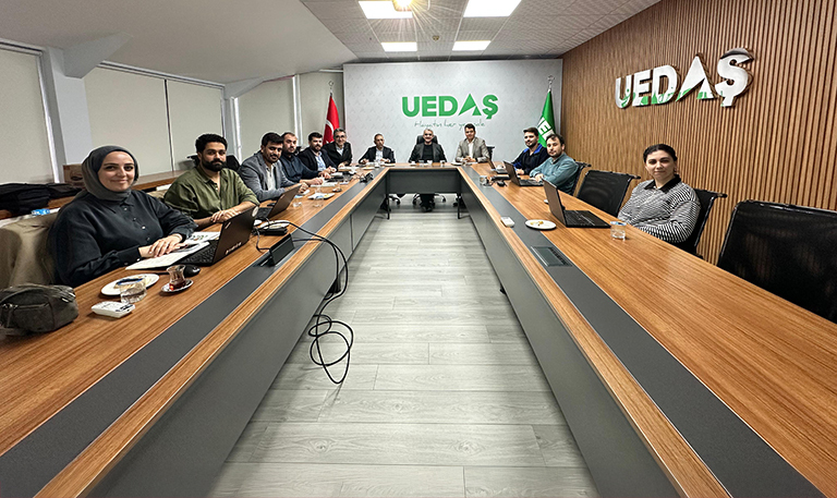 GERİLİMGÖR AR-GE PROJESİ KICK-OFF TOPLANTISI UEDAŞ GENEL MÜDÜRLÜĞÜ’NDE GERÇEKLEŞTİ