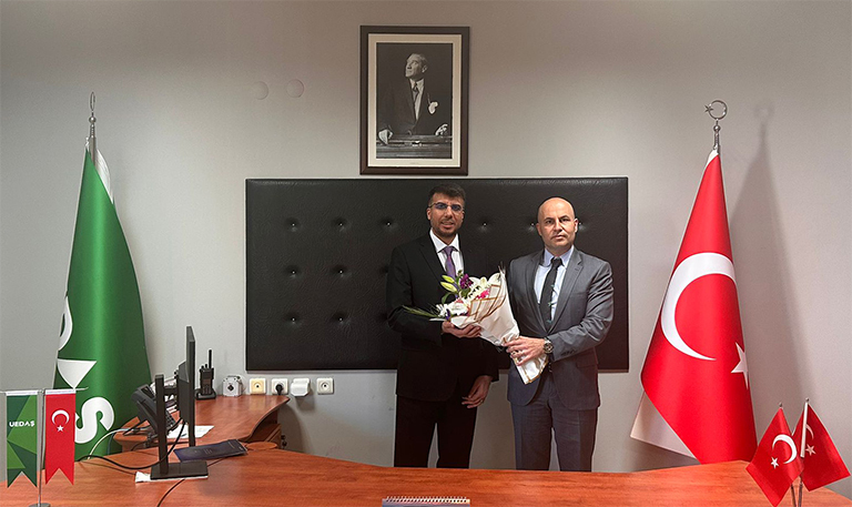 UEDAŞ BANDIRMA BÖLGE MÜDÜRLÜĞÜ’NDE BAYRAK DEĞİŞİMİ