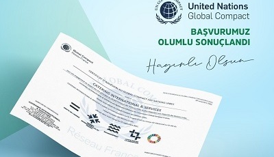 UEDAŞ SÜRDÜRÜLEBİLİRLİK ÇALIŞMALARINI  GLOBAL ARENAYA TAŞIYOR