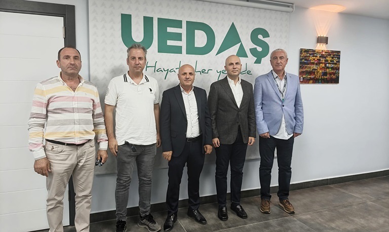 ELEKTRİK TEKNİSYENLERİ ODASI’NDAN UEDAŞ’A ZİYARET